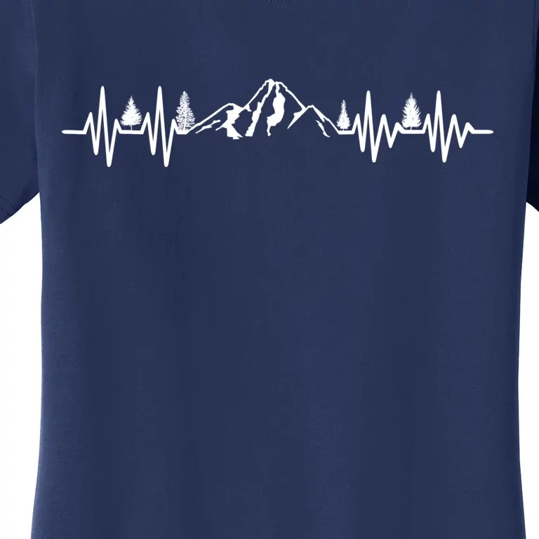 Mountain Heartbeat Pulse Women's T-Shirt