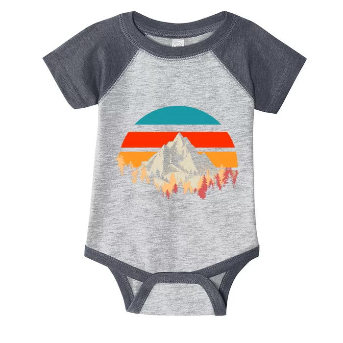 Mountain Views Vintage Infant Baby Jersey Bodysuit