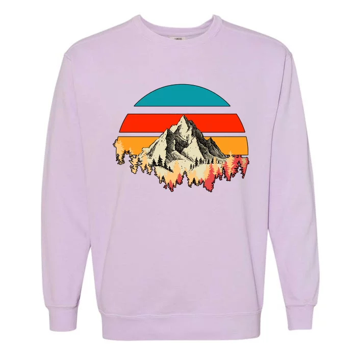 Mountain Views Vintage Garment-Dyed Sweatshirt