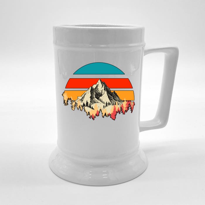 Mountain Views Vintage Front & Back Beer Stein