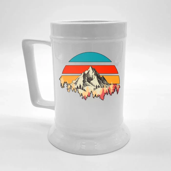 Mountain Views Vintage Front & Back Beer Stein