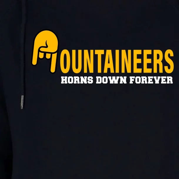 Mountainiers Hornbs Down Forever Womens Funnel Neck Pullover Hood