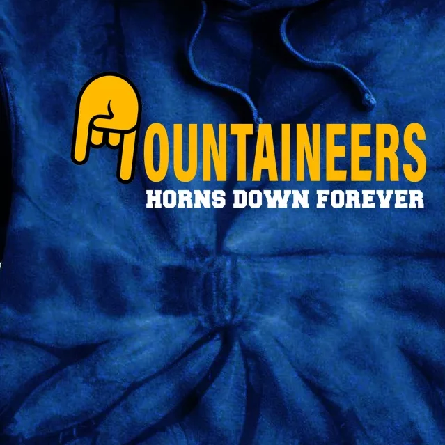 Mountainiers Hornbs Down Forever Tie Dye Hoodie