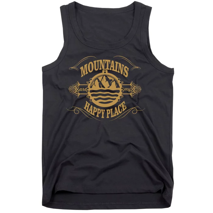 Mountains Are My Happy Place Tank Top