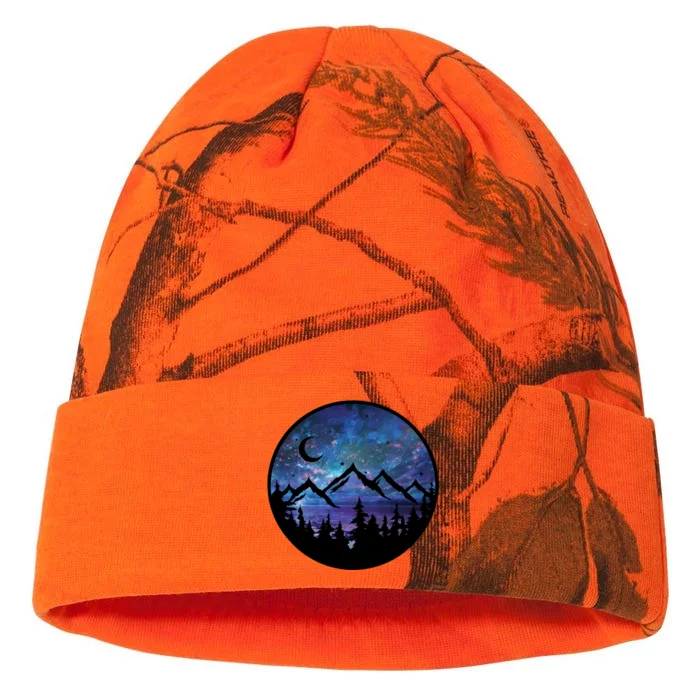 Mountains Star Night Sky Kati - 12in Camo Beanie