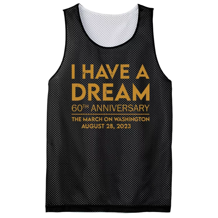 March On Washington 60th Anniversary Dream Mesh Reversible Basketball Jersey Tank