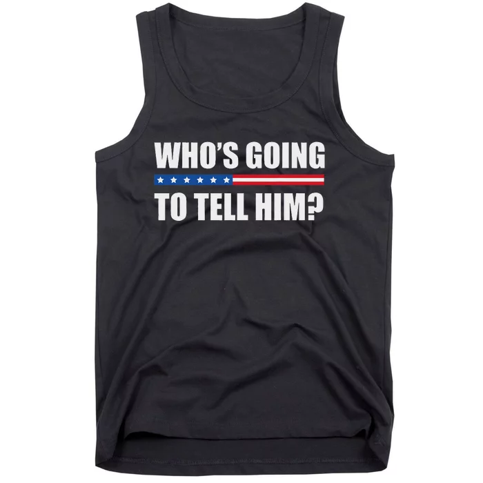 Michelle Obama WhoS Going To Tell Him Funny Black Jobs Tank Top