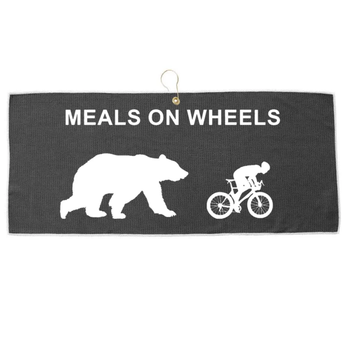 Meals On Wheels Large Microfiber Waffle Golf Towel