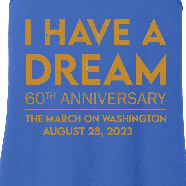 March On Washington 60th Anniversary Dream Ladies Essential Tank