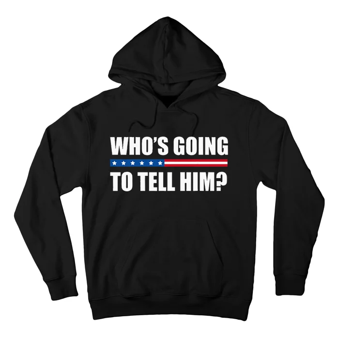 Michelle Obama WhoS Going To Tell Him Hoodie