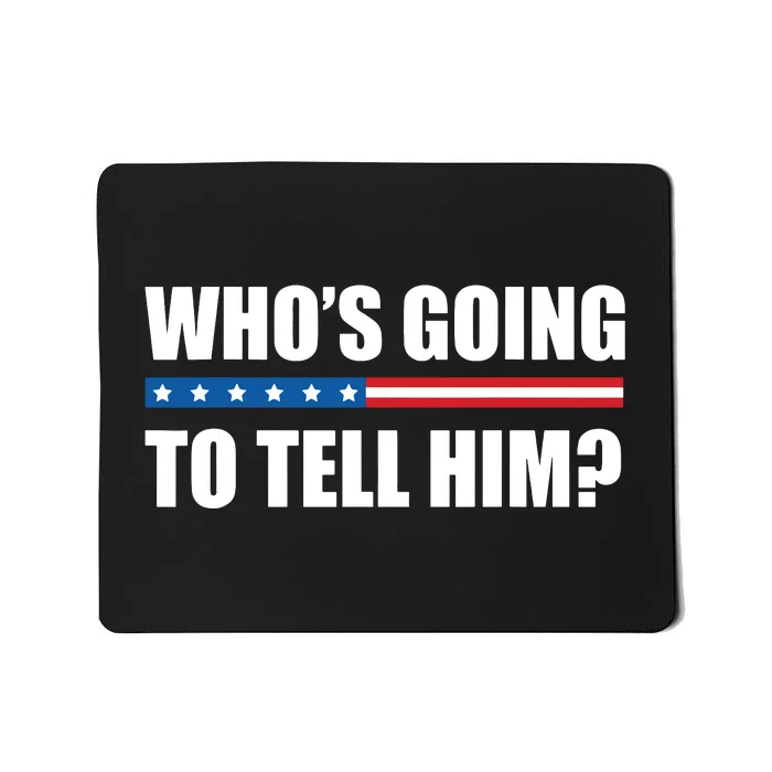 Michelle Obama Whos Going To Tell Him Funny Black Jobs Mousepad