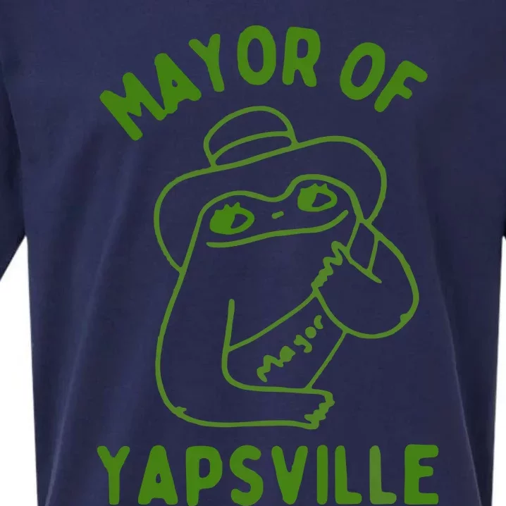 Mayor Of Yapville Sueded Cloud Jersey T-Shirt