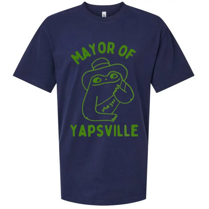 Mayor Of Yapville Sueded Cloud Jersey T-Shirt