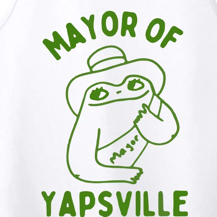 Mayor Of Yapville Performance Tank