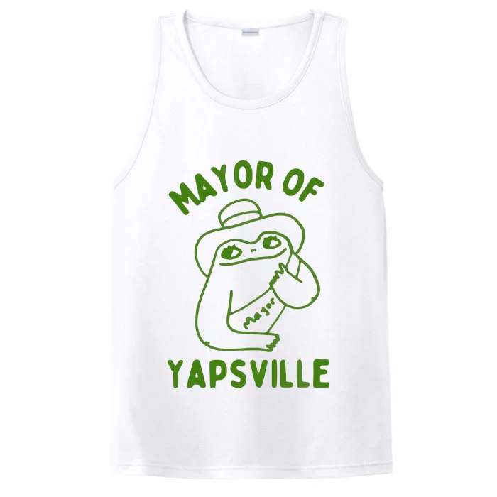 Mayor Of Yapville Performance Tank