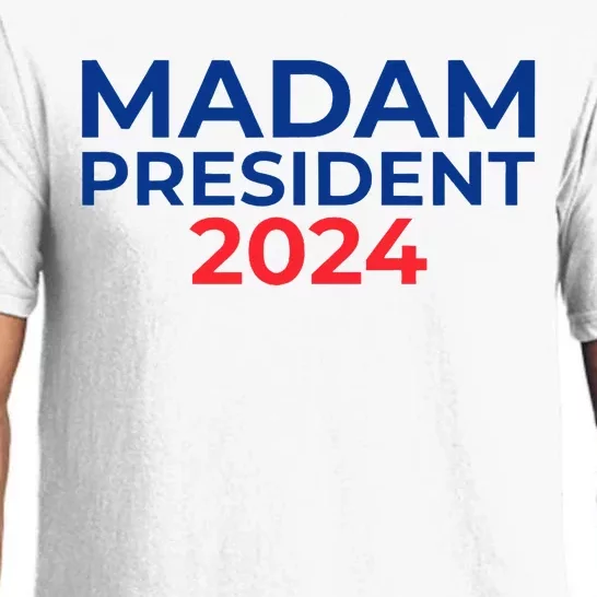 Madam President 2024 Kamala Harris 2024 Trump Election Pajama Set