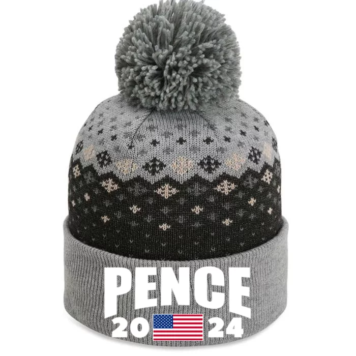 Mike Pence 2024 American Presidential Election 2024 USA The Baniff Cuffed Pom Beanie