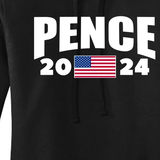 Mike Pence 2024 American Presidential Election 2024 USA Women's Pullover Hoodie