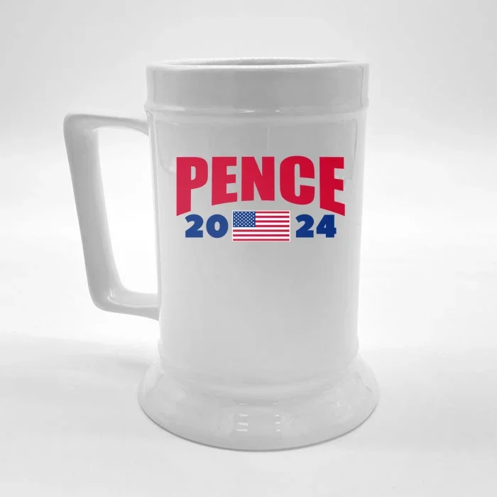 Mike Pence 2024 American Presidential Election 2024 USA Front & Back Beer Stein