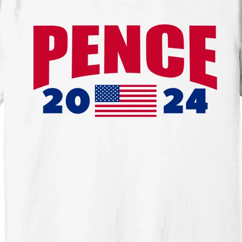 Mike Pence 2024 American Presidential Election 2024 USA Premium T-Shirt