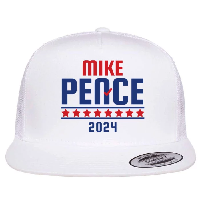 Mike Pence 2024 American Presidential Election 2024 USA Flat Bill Trucker Hat