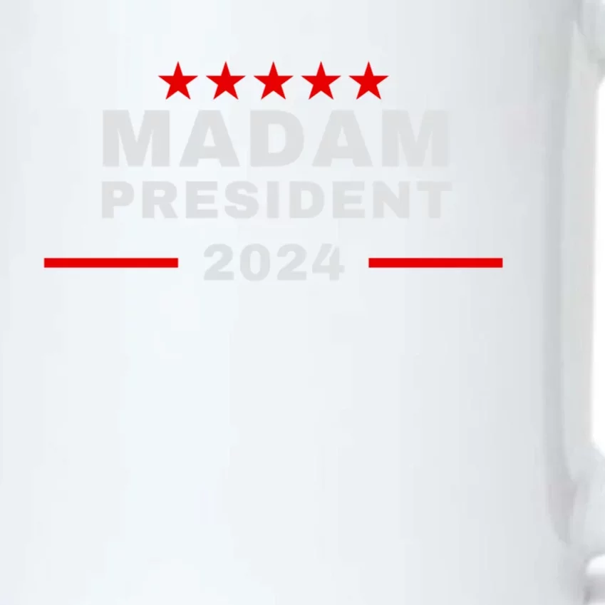 Madam President 2024 First Usa Female Madam President Gift Black Color Changing Mug