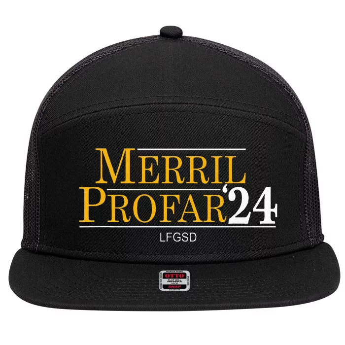 Merrill Profar 24 7 Panel Mesh Trucker Snapback Hat