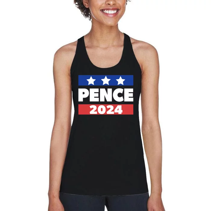 Mike Pence 2024 American Presidential Election 2024 USA Women's Racerback Tank