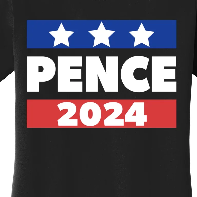 Mike Pence 2024 American Presidential Election 2024 USA Women's T-Shirt