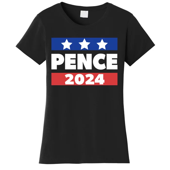 Mike Pence 2024 American Presidential Election 2024 USA Women's T-Shirt