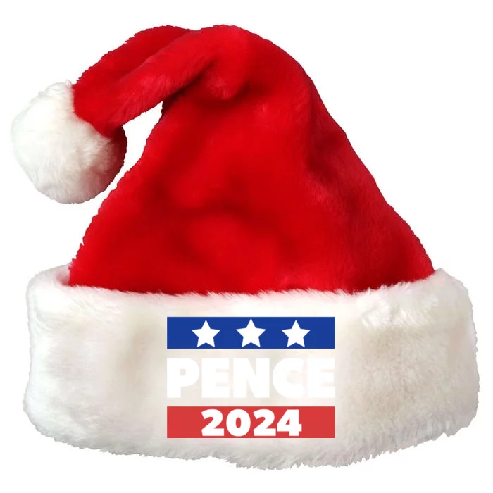 Mike Pence 2024 American Presidential Election 2024 USA Premium Christmas Santa Hat