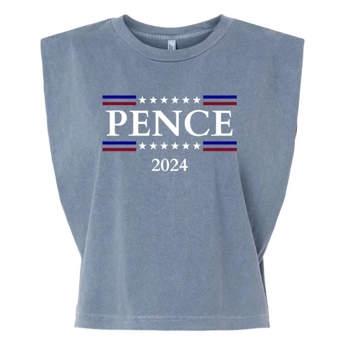 Mike Pence 2024 American Presidential Election 2024 USA Garment-Dyed Women's Muscle Tee