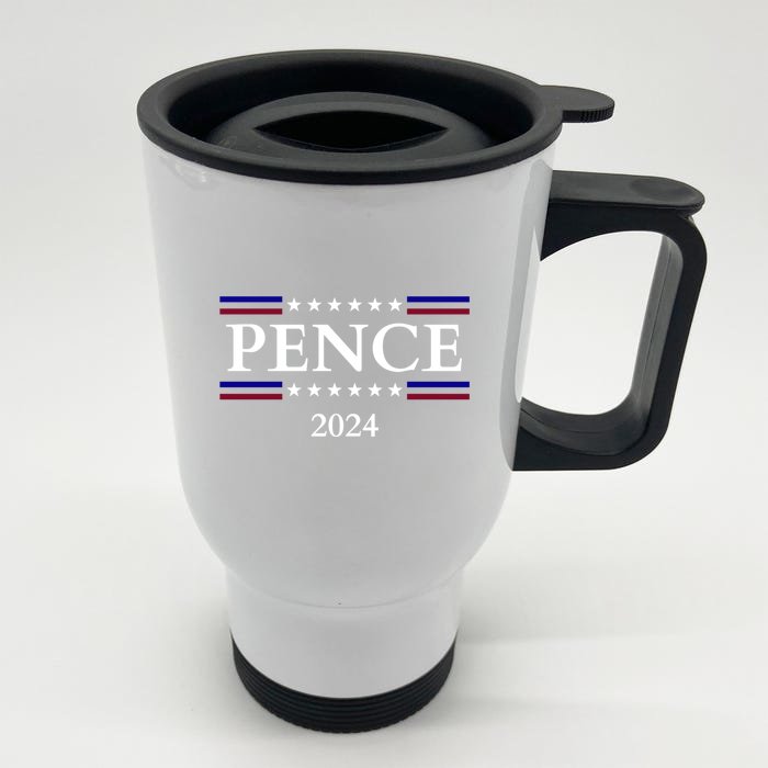 Mike Pence 2024 American Presidential Election 2024 USA Front & Back Stainless Steel Travel Mug