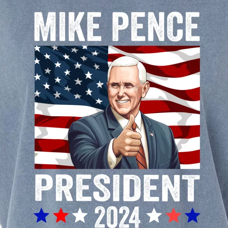 Mike Pence 2024 American Presidential Election 2024 USA Garment-Dyed Women's Muscle Tee