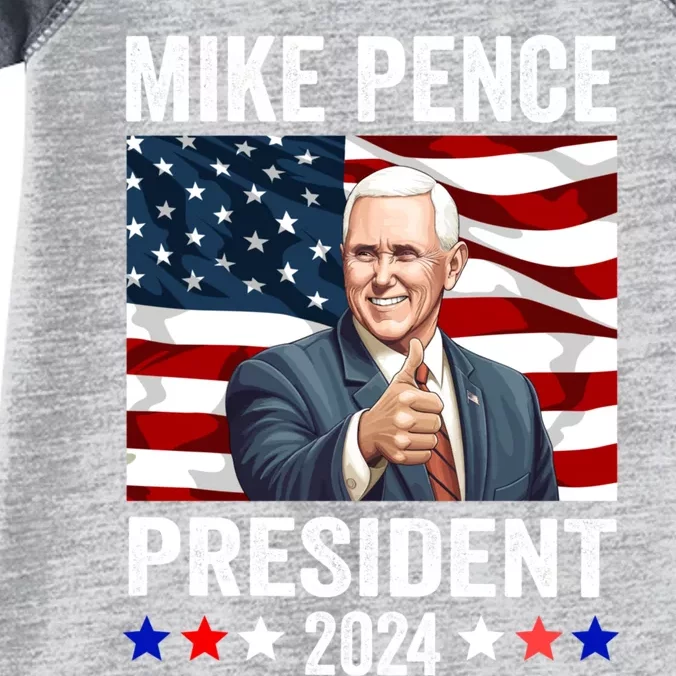 Mike Pence 2024 American Presidential Election 2024 USA Infant Baby Jersey Bodysuit