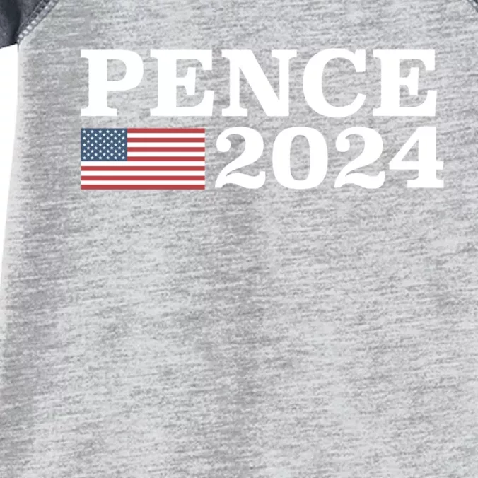 Mike Pence 2024 For President Mike Pence 2024 Infant Baby Jersey Bodysuit