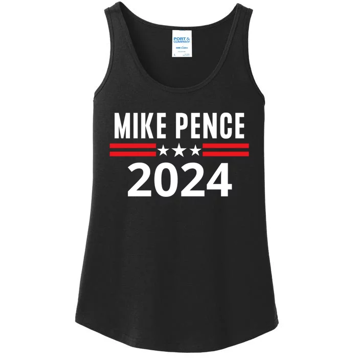 Mike Pence 2024 For President Mike Pence 2024 Ladies Essential Tank