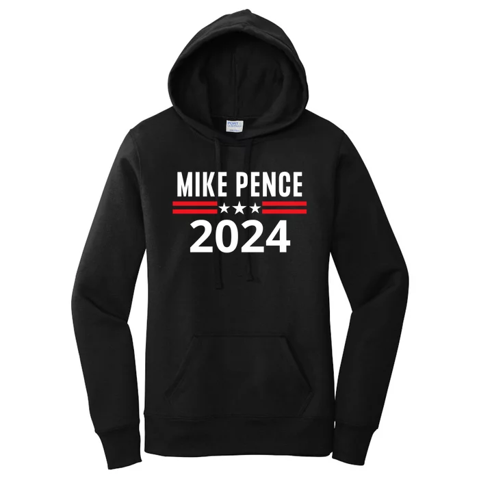 Mike Pence 2024 For President Mike Pence 2024 Women's Pullover Hoodie