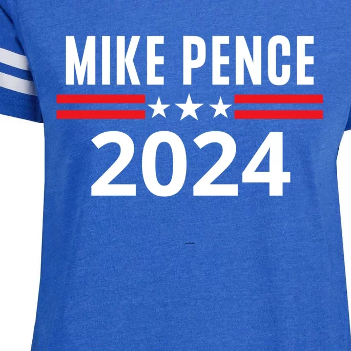 Mike Pence 2024 For President Mike Pence 2024 Enza Ladies Jersey Football T-Shirt