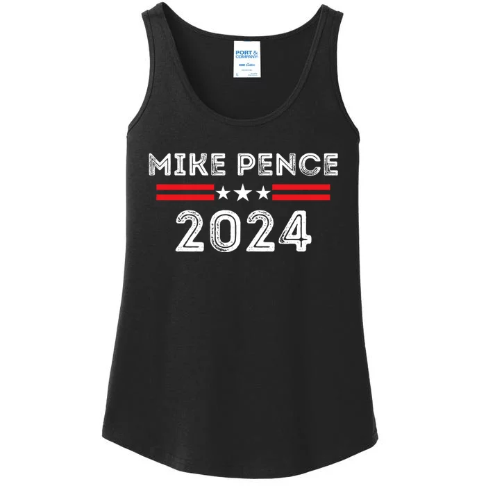 Mike Pence 2024 For President Mike Pence 2024 Ladies Essential Tank