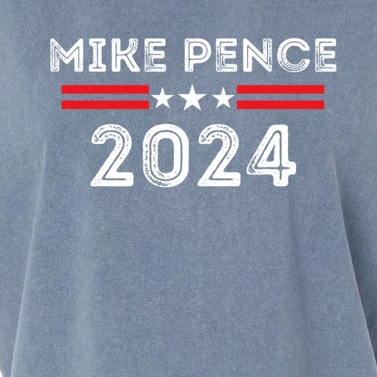 Mike Pence 2024 For President Mike Pence 2024 Garment-Dyed Women's Muscle Tee