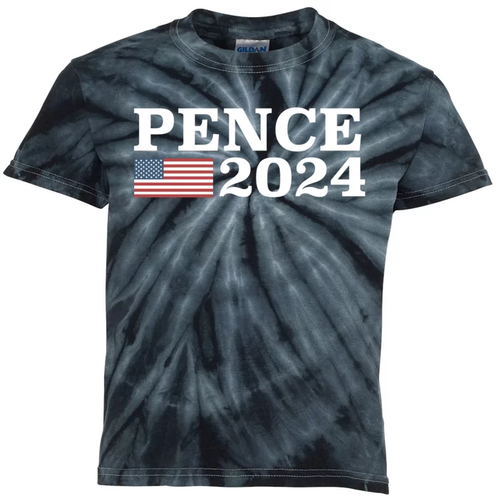 Mike Pence 2024 Kids Tie-Dye T-Shirt