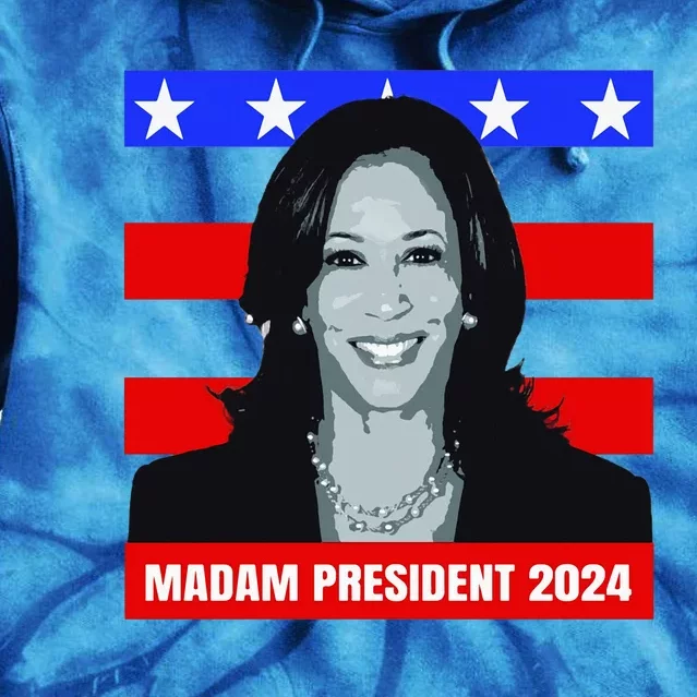 Madam President 2024 Tie Dye Hoodie