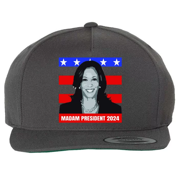 Madam President 2024 Wool Snapback Cap