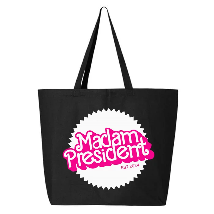 Madam President 2024 Kamala Harris 25L Jumbo Tote