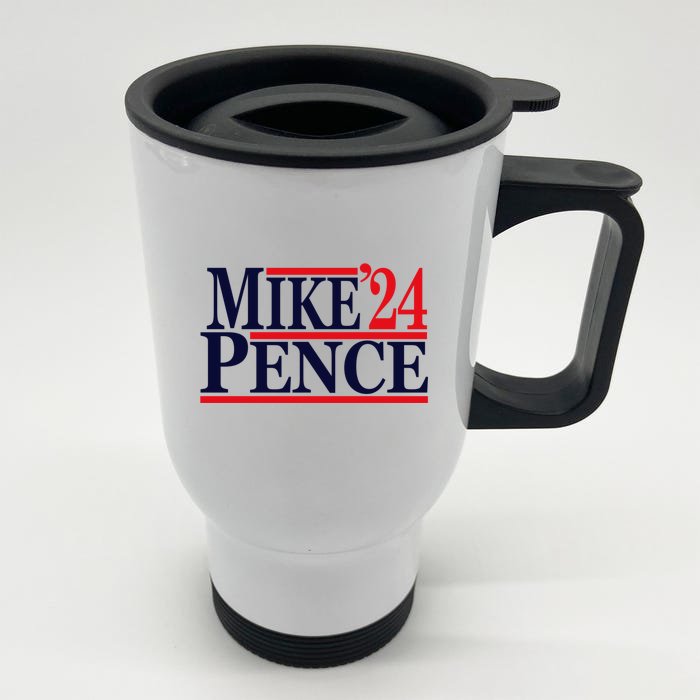 Mike Pence 2024 Front & Back Stainless Steel Travel Mug