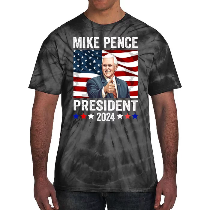 Mike Pence 2024 American Presidential Election 2024 USA Tie-Dye T-Shirt