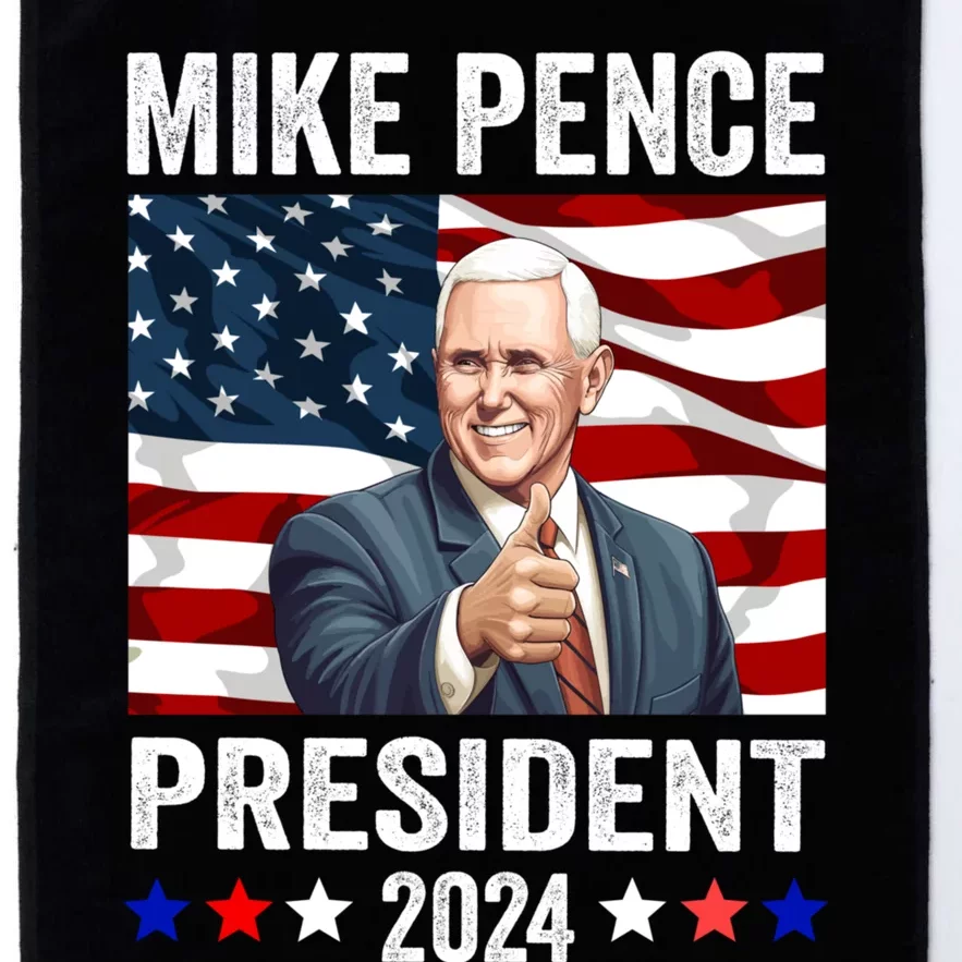 Mike Pence 2024 American Presidential Election 2024 USA Platinum Collection Golf Towel