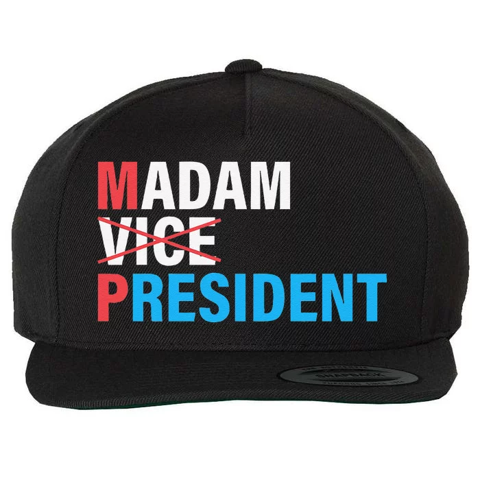 Madam President 2024 Wool Snapback Cap