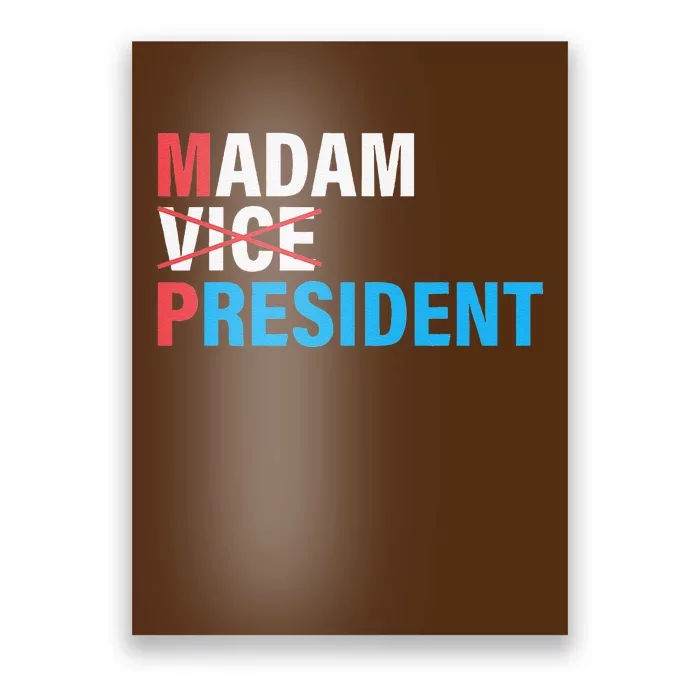 Madam President 2024 Poster